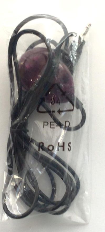 CABLE AUXILIAR A (IR OUT) CONTROL REMOTO INFRARROJO / CABLE EXTENSOR DE RECEPTOR PARA TV / 2.0M   - Imagen 3